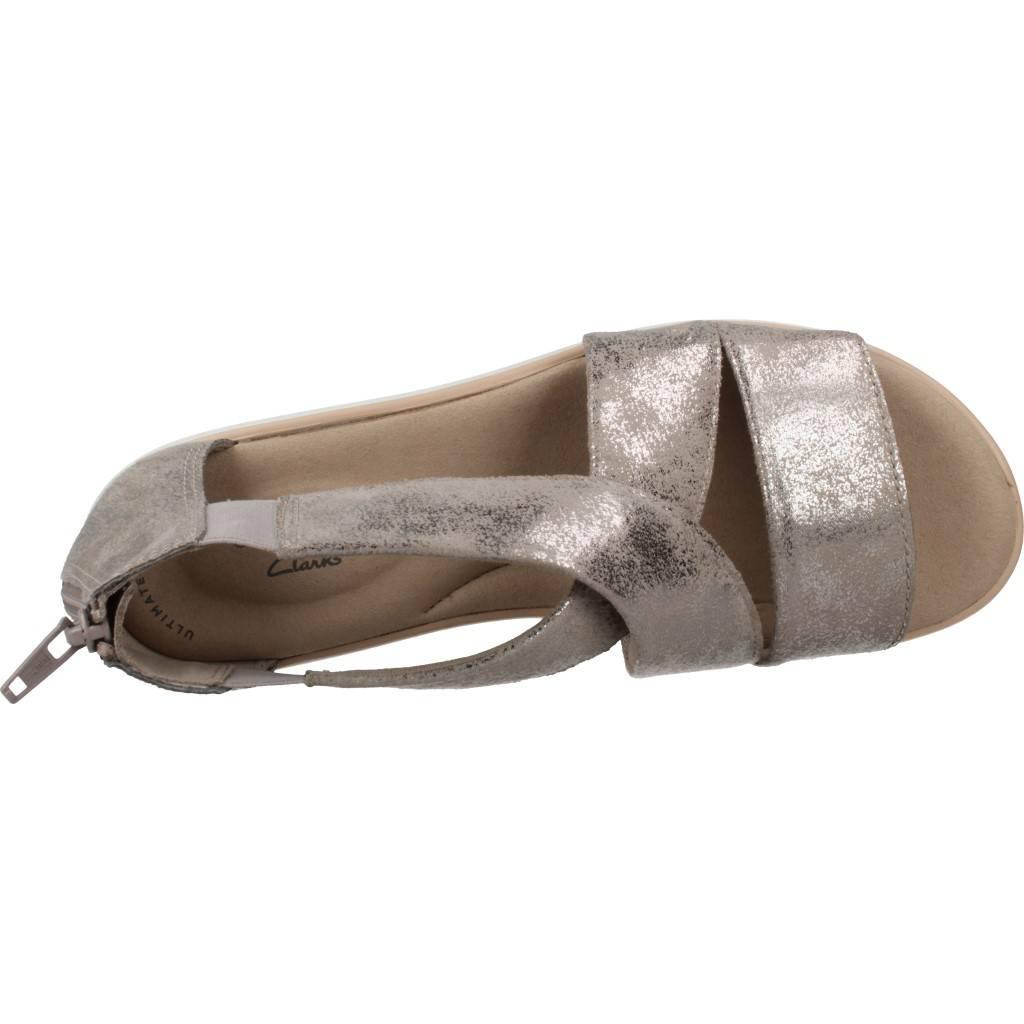 CLARKS JILLIAN RISE PEWTER METALL en color MARRON (7)