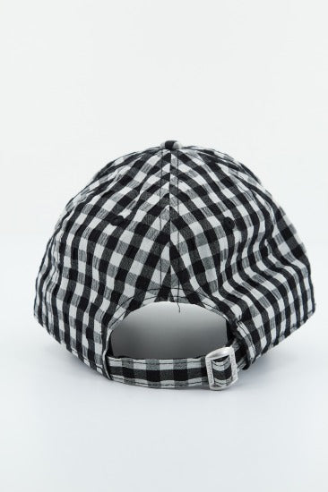 NEW ERA WMNS GINGHAM TWENTY NEYYA en color NEGRO (3)