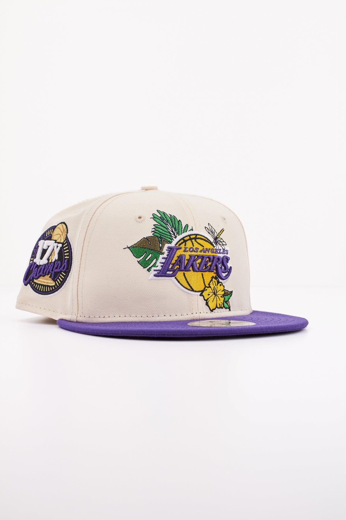 NEW ERA NBA FLORAL FIFTY LOSLAK en color BEIS (2)