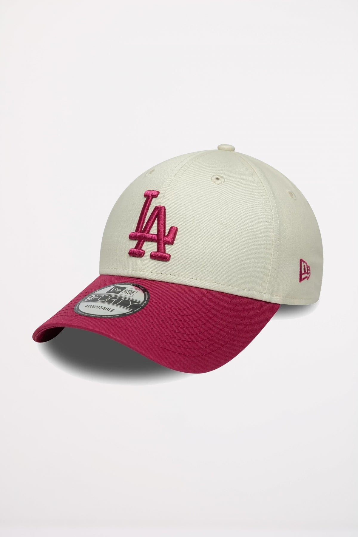 NEW ERA LA DODGERS MLB SIDE SCRIPT FORTY en color BEIS (1)