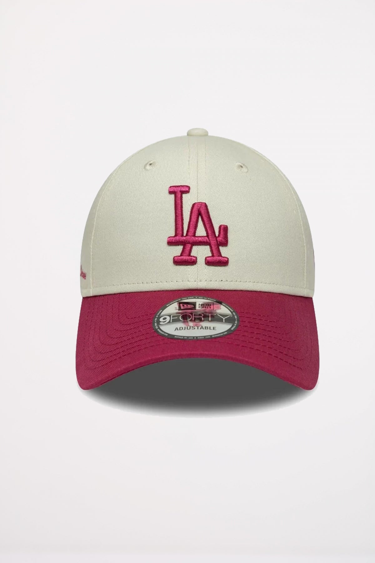 NEW ERA LA DODGERS MLB SIDE SCRIPT FORTY en color BEIS (2)