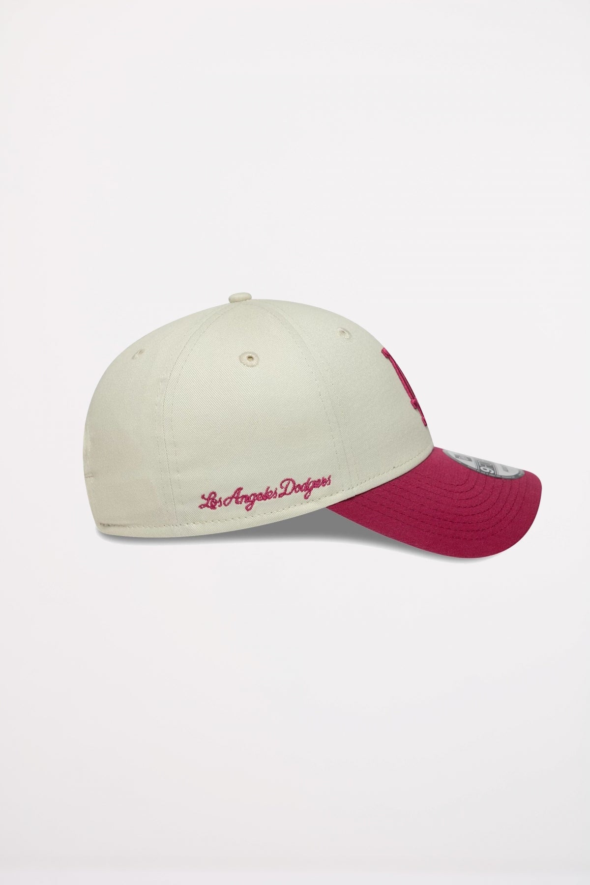 NEW ERA LA DODGERS MLB SIDE SCRIPT FORTY en color BEIS (3)