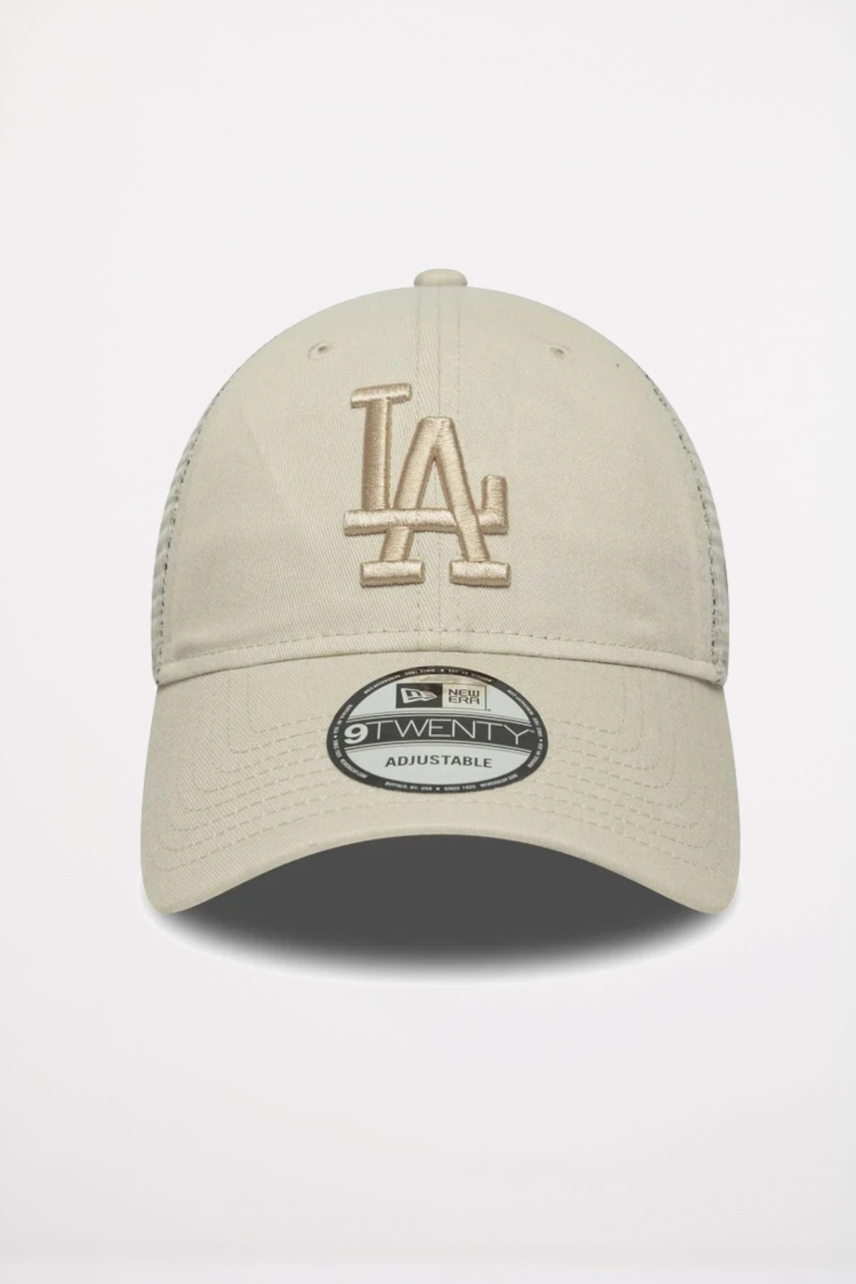 NEW ERA LA DODGERS MLB WASHED TWENTY TRUCKER en color BEIS (2)