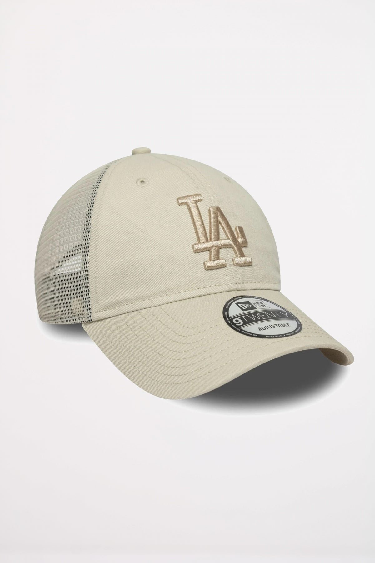 NEW ERA LA DODGERS MLB WASHED TWENTY TRUCKER en color BEIS (3)