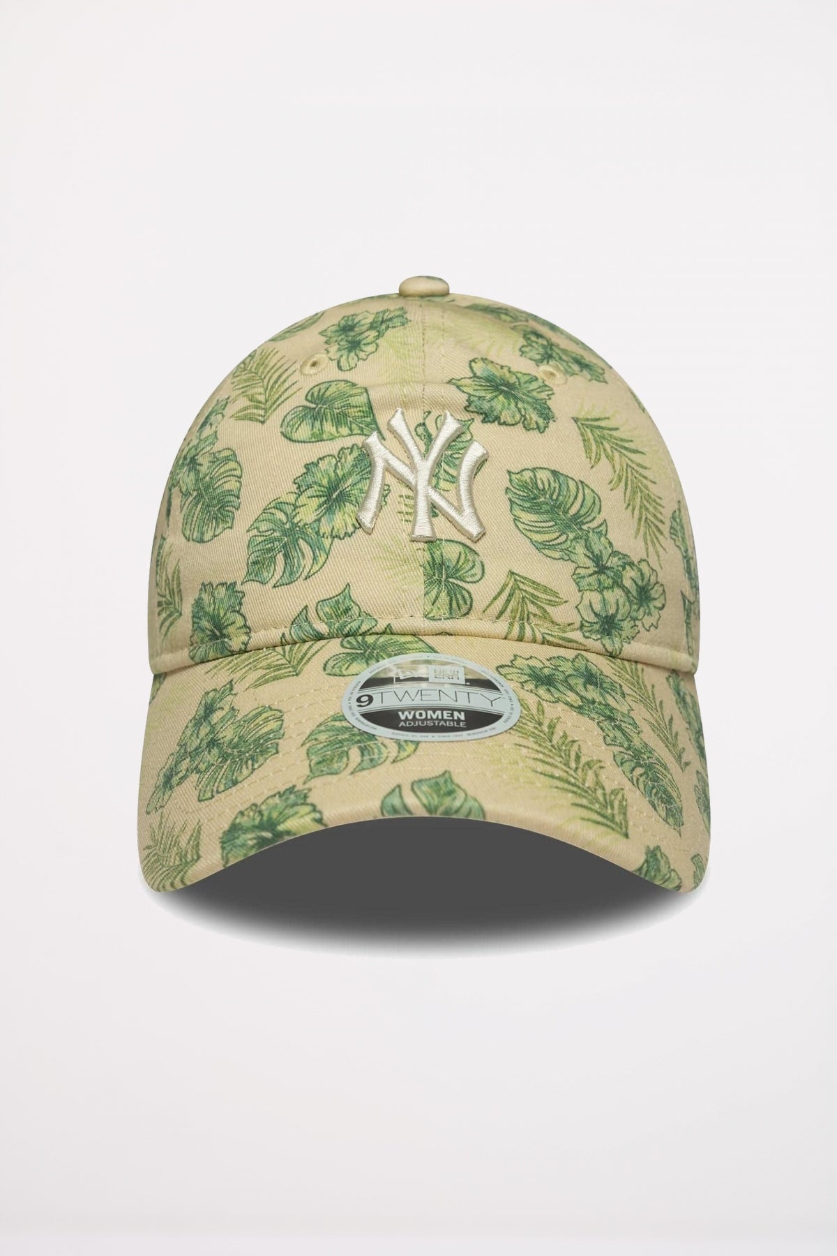 NEW ERA NEW YORK YANKEES WOMENS MLB TROPICAL CREAM TWENTY ADJUSTABLE CA en color FLORAL (2)