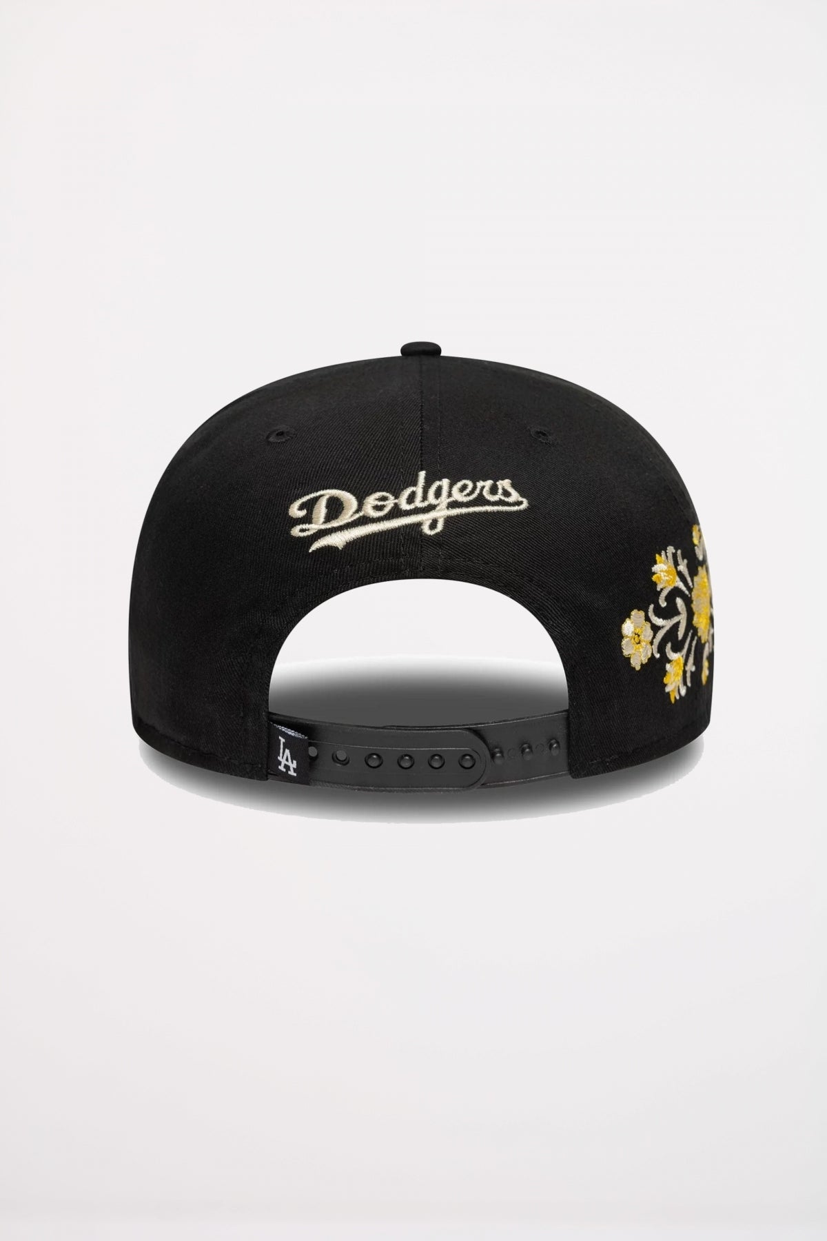 NEW ERA LA DODGERS MLB FLORAL FIFTY en color NEGRO (4)