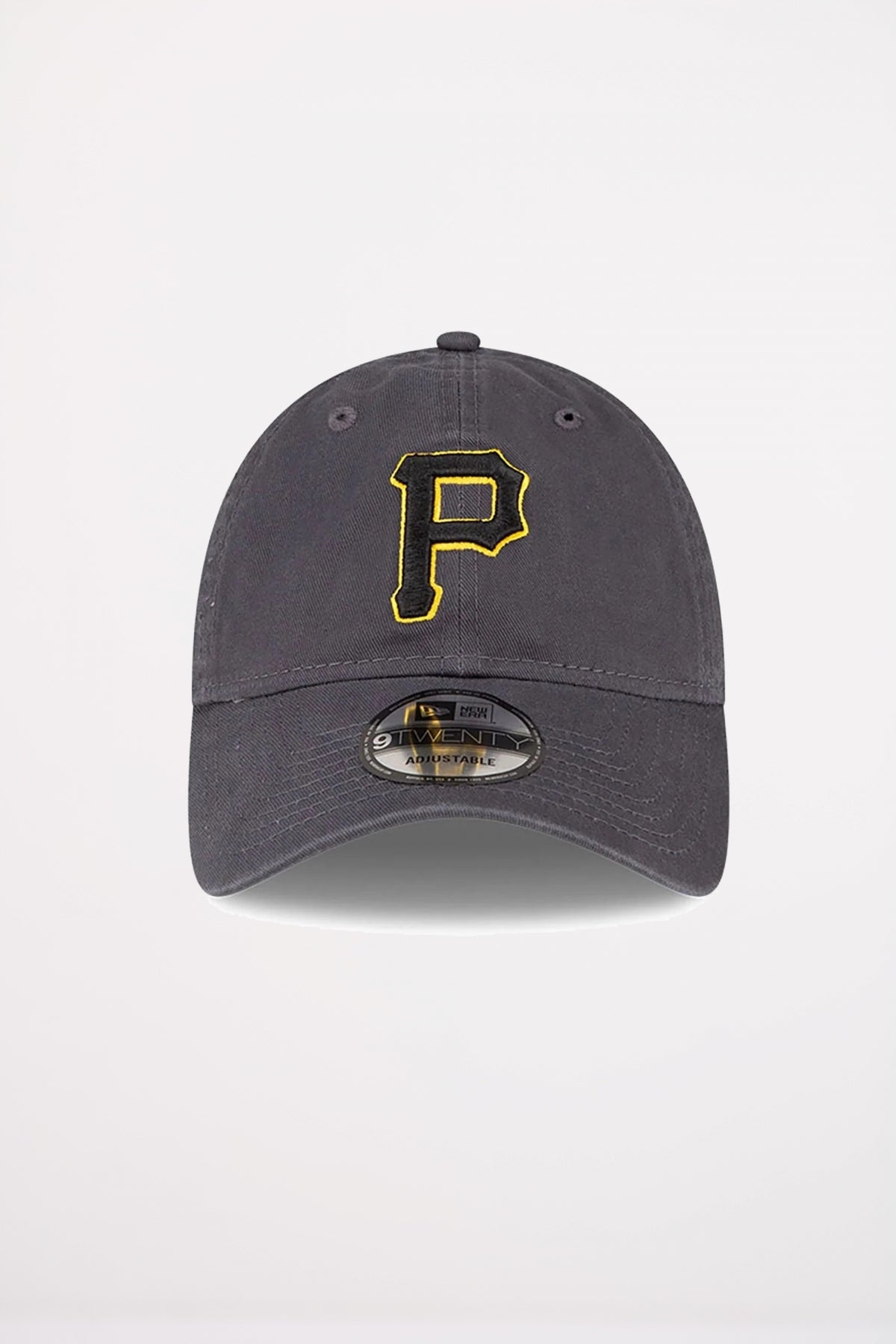 NEW ERA CORE CLASSIC DARK GREY TWENTY DE LOS PITTSBURGH PIRATES DE LA M en color AZUL (2)