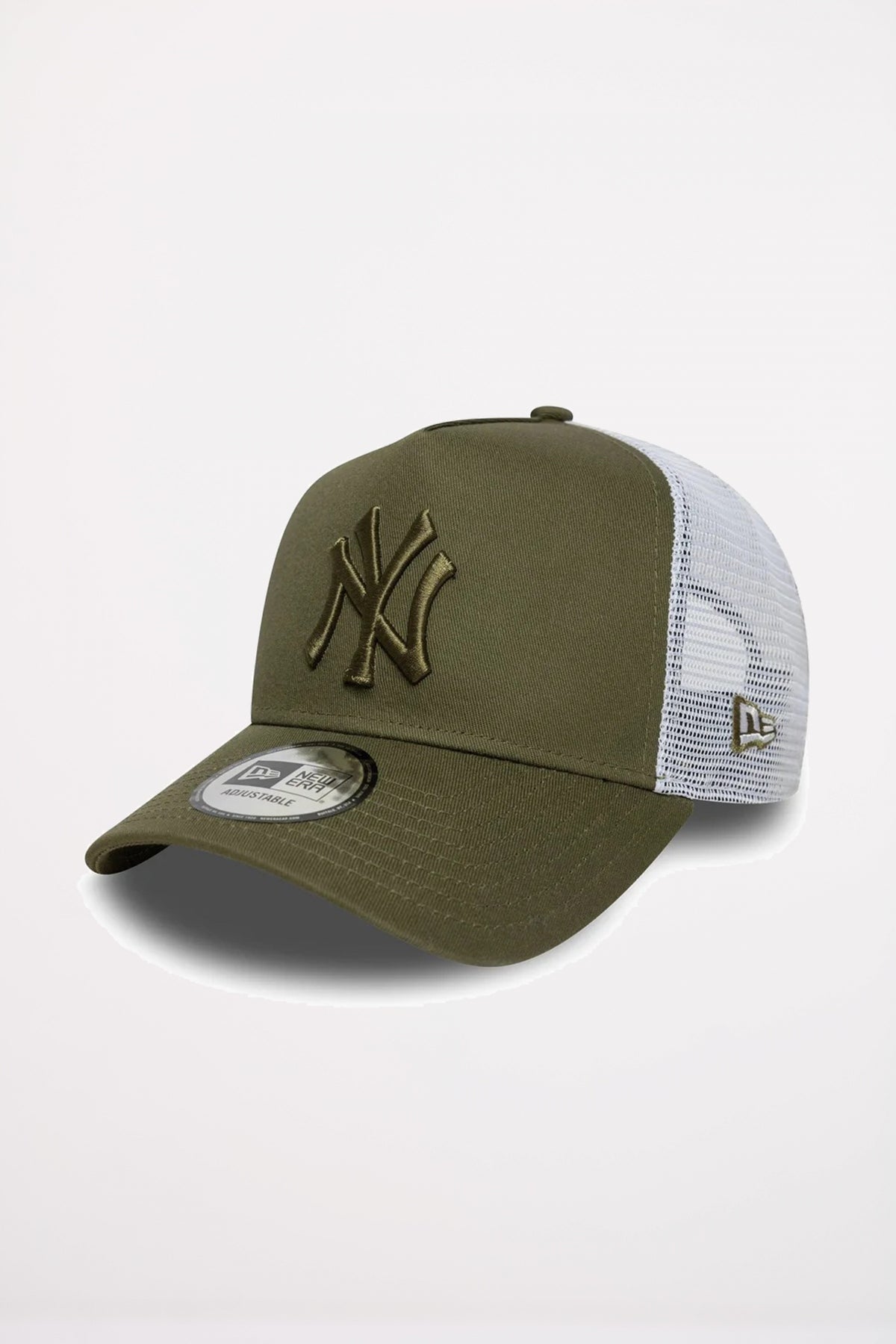 NEW ERA NEW YORK YANKEES MLB LEAGUE ESSENTIAL FORTY TRUCKER E-FRAME en color VERDE (1)