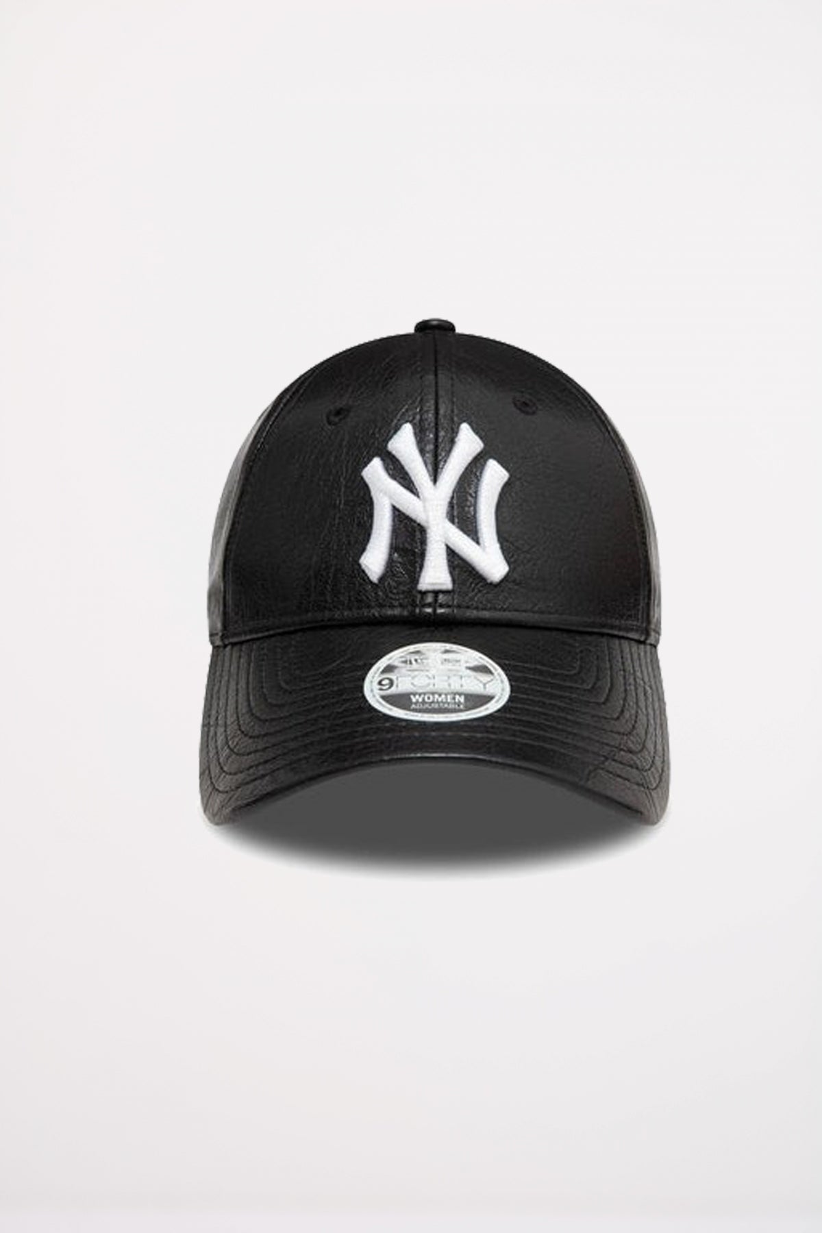 NEW ERA WMNS CRINKLED PU FORTY en color NEGRO (2)