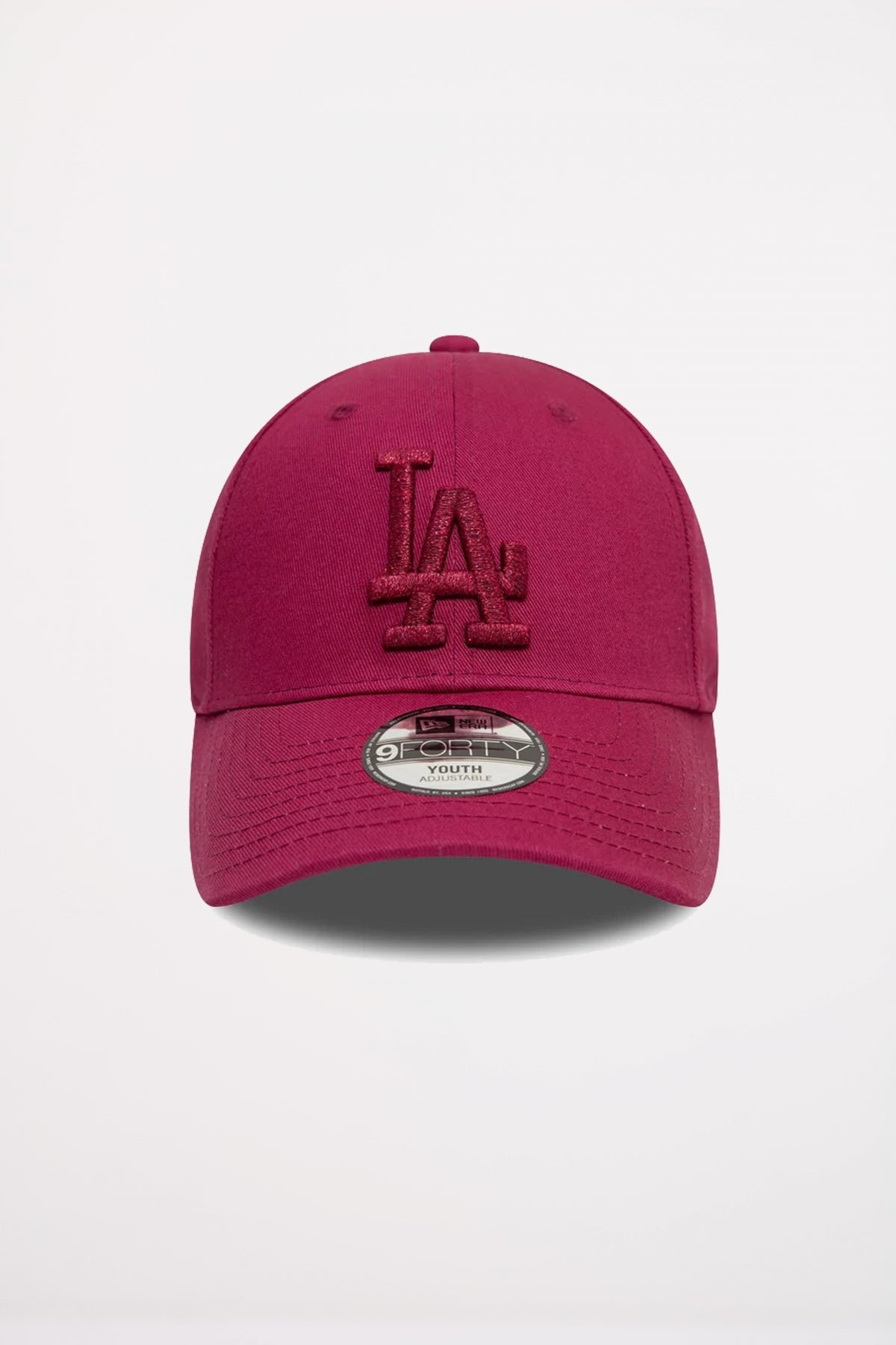 NEW ERA WMNS METALLIC LOGO FORT en color BURDEOS (1)