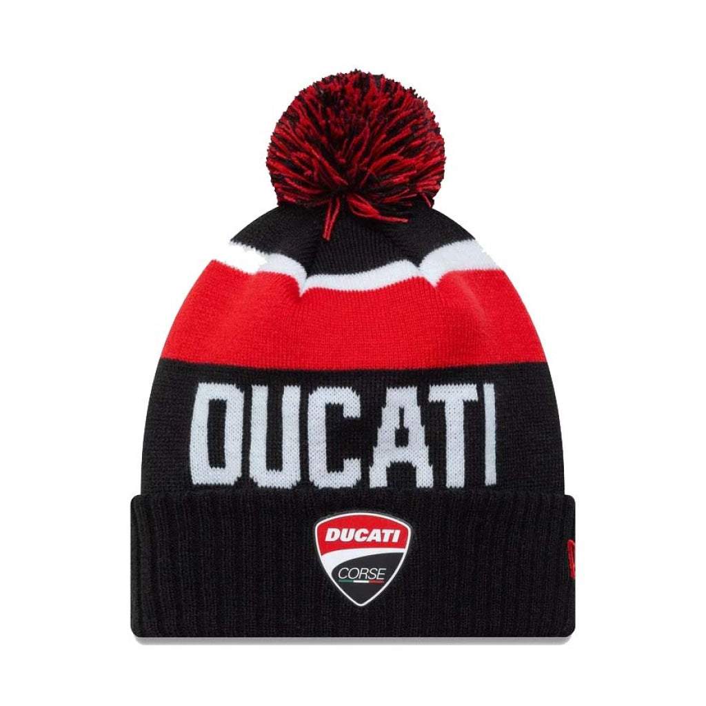 NEW ERA SPORT BEANIE DUCATI en color NEGRO (3)