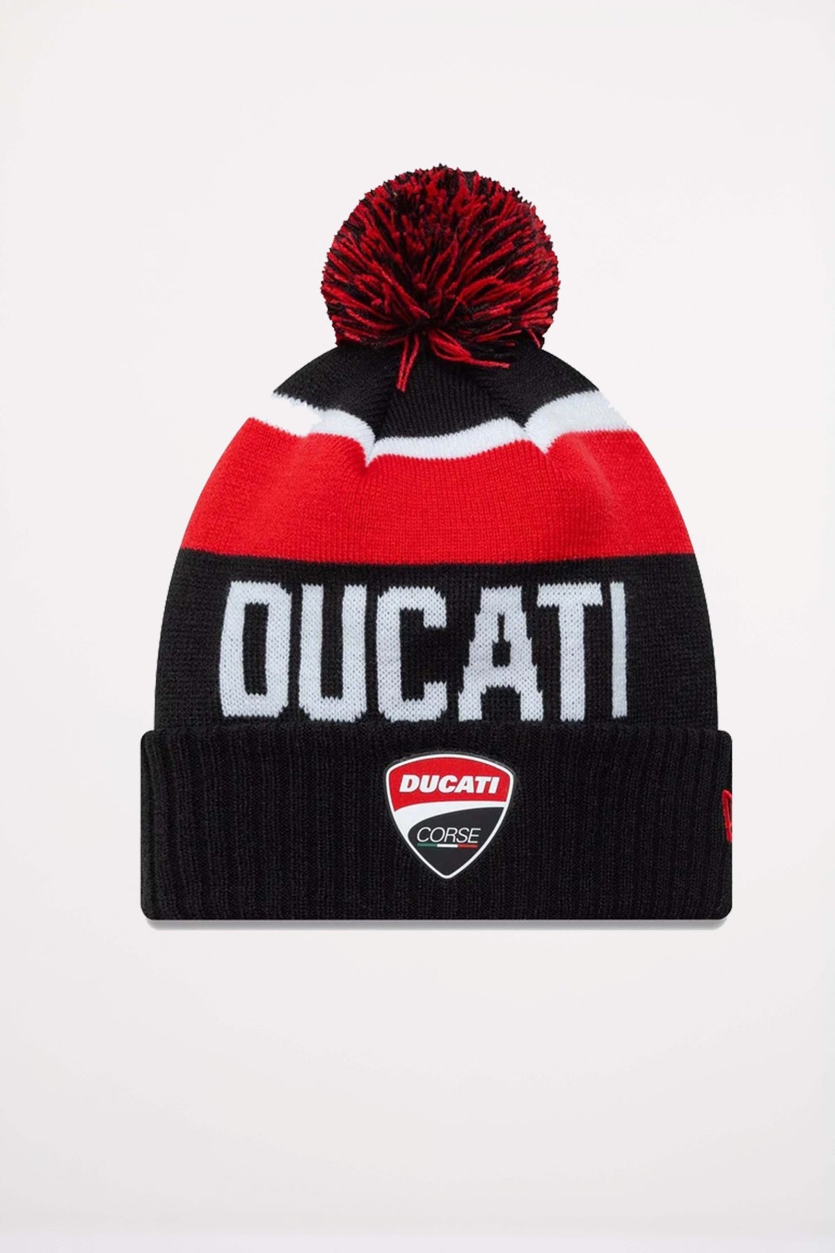 NEW ERA SPORT BEANIE DUCATI en color NEGRO (1)