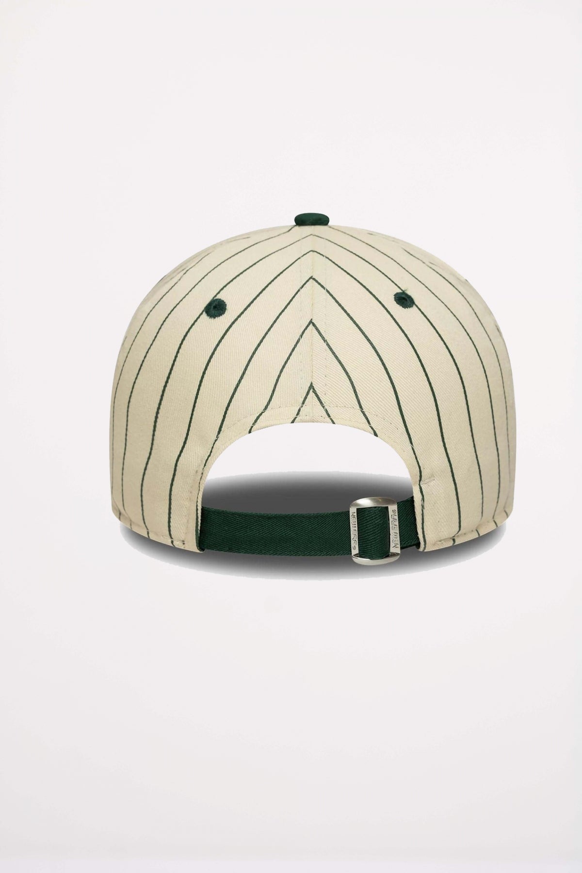 NEW ERA OAKLAND ATHLETICS MLB PINSTRIPE DARK GREEN TWENTY en color BEIS (4)