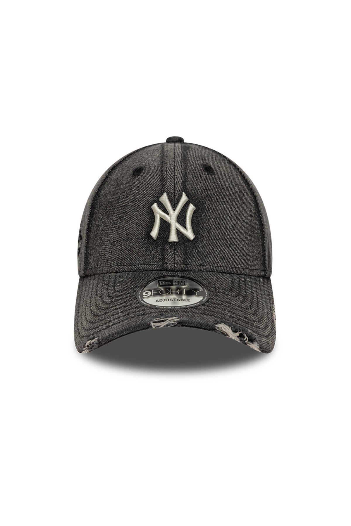 NEW ERA ACID WASH DENIM FORTY en color GRIS (1)
