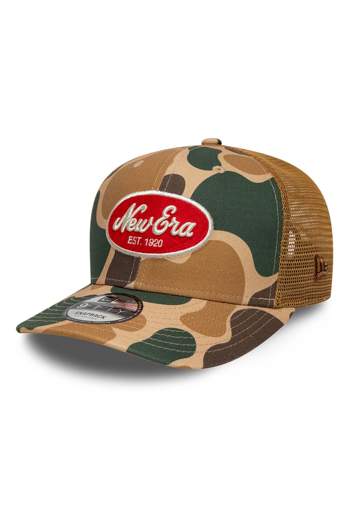 NEW ERA DUCK CAMO FIFTY TRUCKER NEWERA WHT en color ANIMAL PRINT (3)