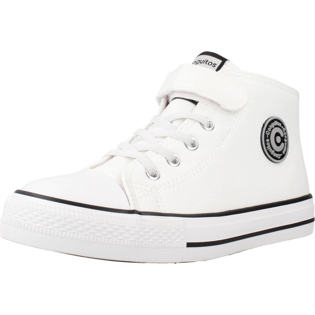 Conguitos COSH283007 Baskets Casual Blanches Pour Enfants - Confort Et Style Moderne, Pointure 30