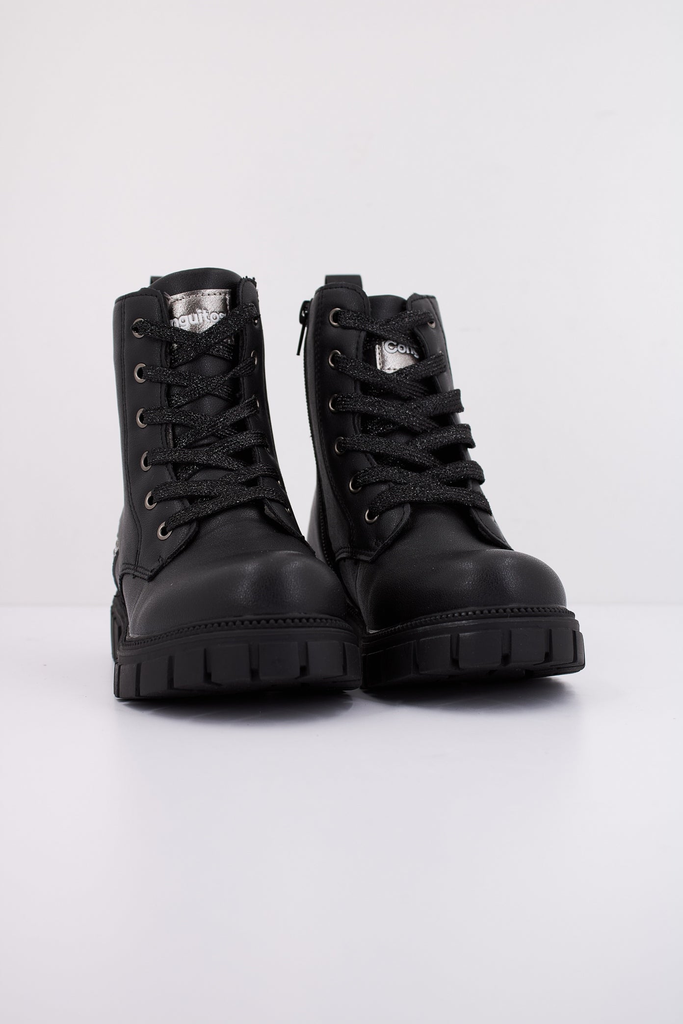 CONGUITOS BOOTS STAR LACES en color NEGRO (2)