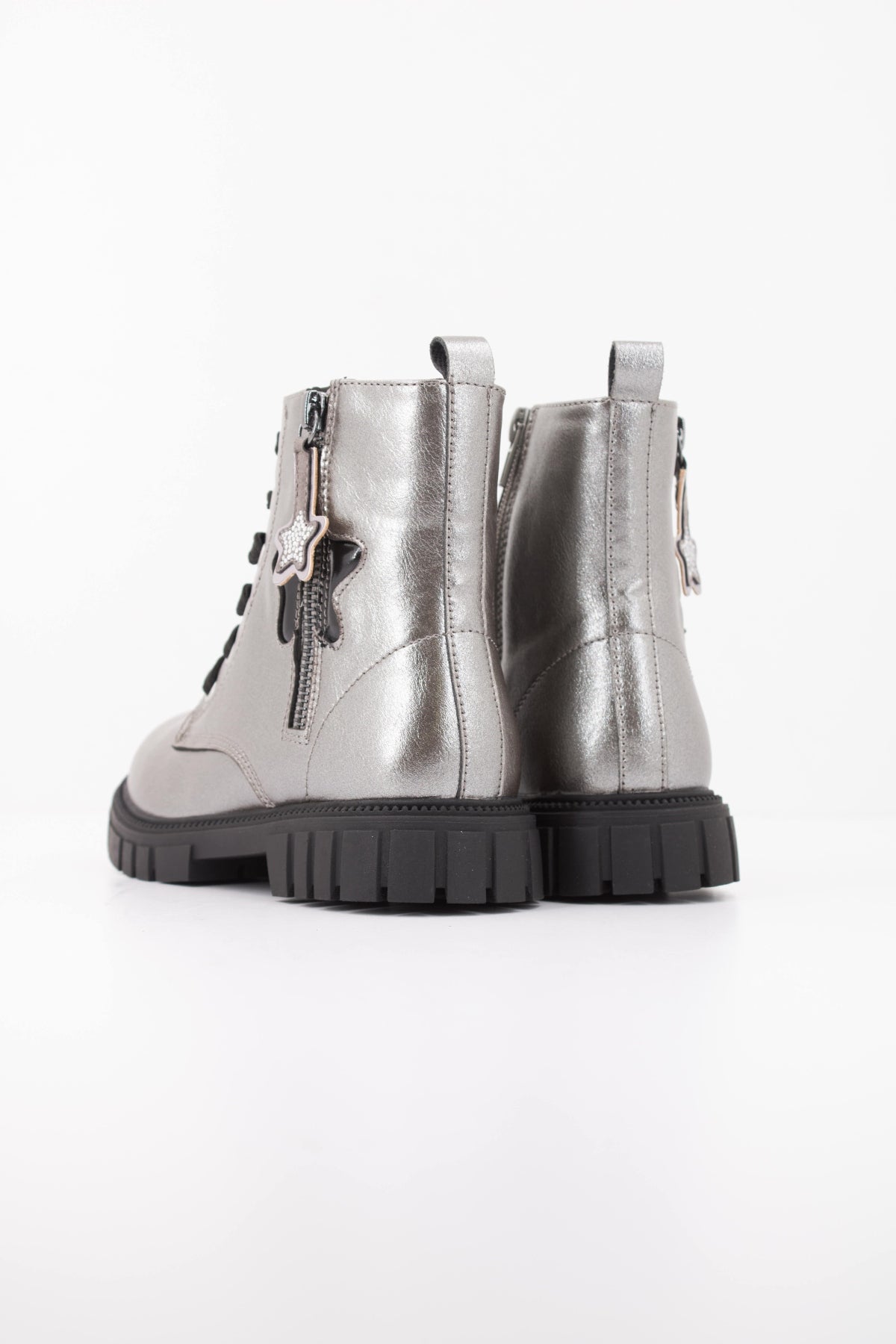 CONGUITOS COSH MILITARY BOOTS METAL en color PLATA (4)