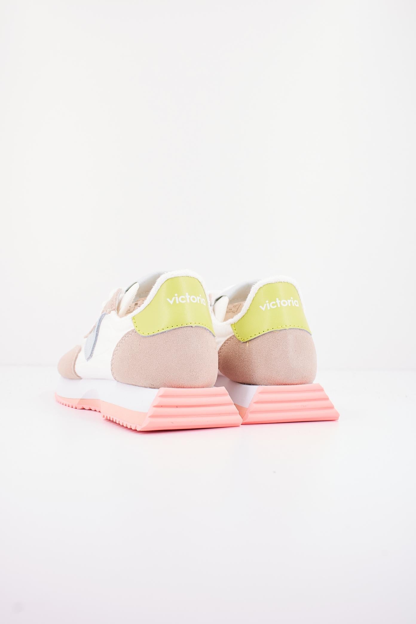 VICTORIA COSMOS SERRAJE & NYLON MUL en color BEIS (3)