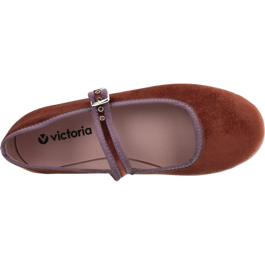 VICTORIA V BAILARINAS TERCIOPELO en color BURDEOS (7)