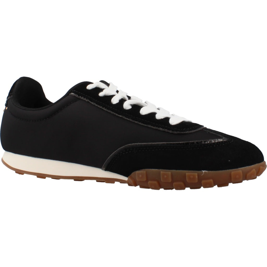 LOLA CASADEMUNT DEPORTIVA CON MOTIVOS EN TACHAS COMBINAD en color NEGRO (5)