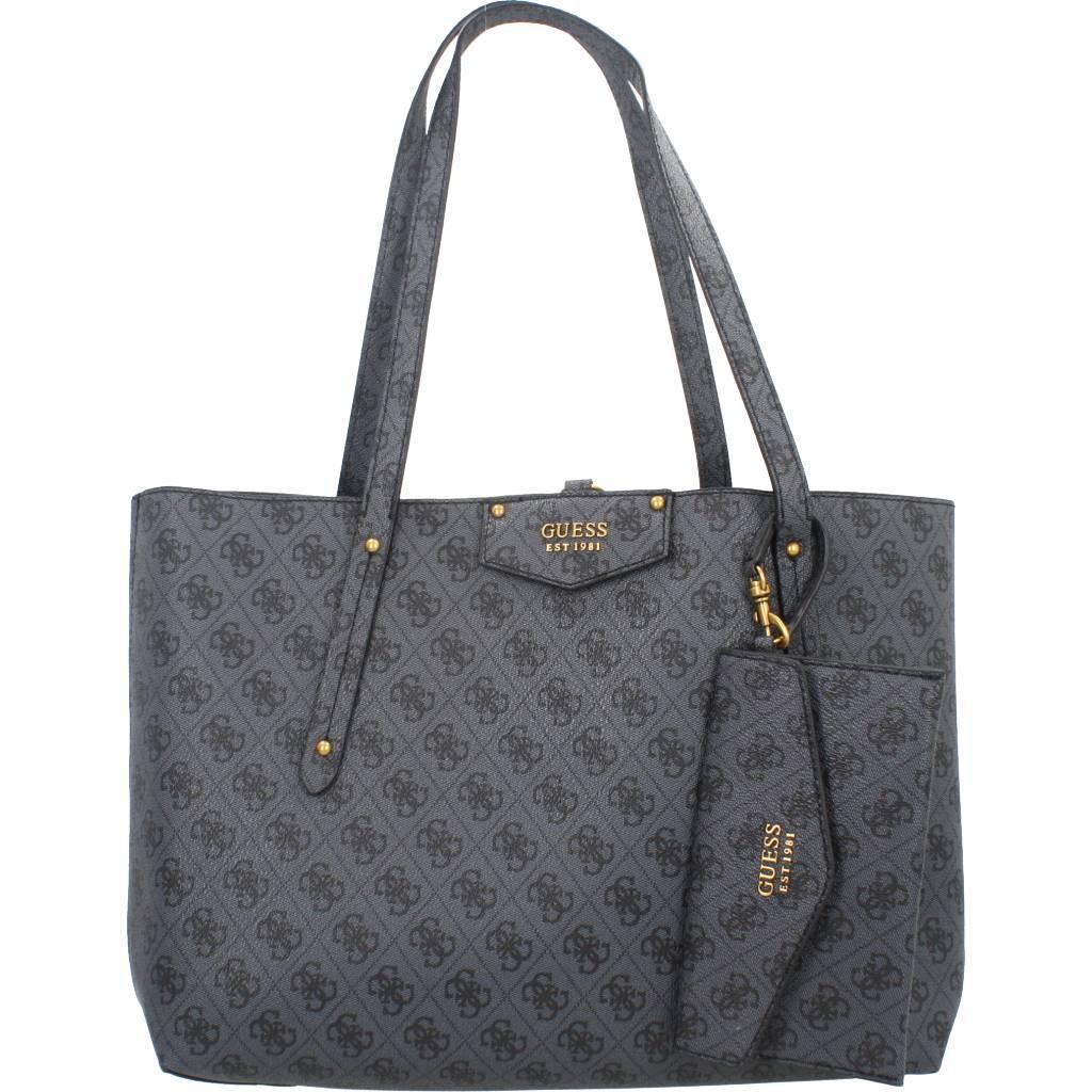 GUESS ECO BRENTON TOTE en color GRIS (1)