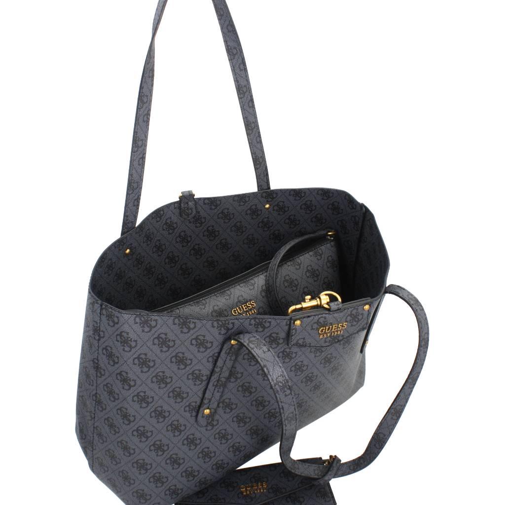 GUESS ECO BRENTON TOTE en color GRIS (5)