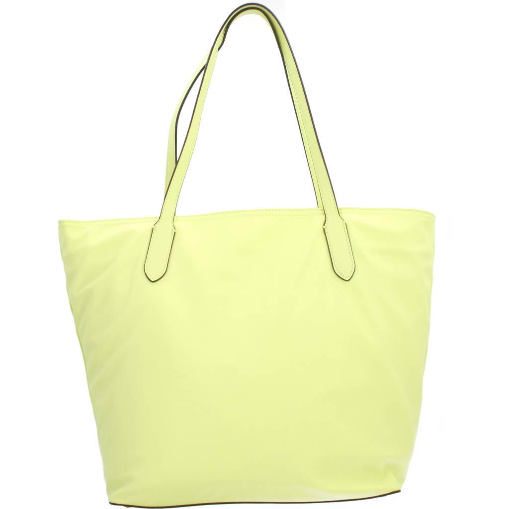 GUESS ECO GEMMA TOTE en color AMARILLO (3)