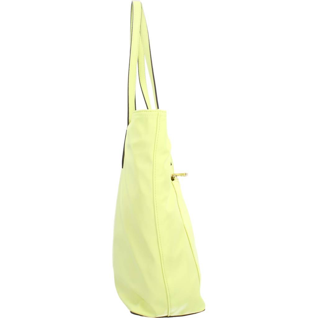 GUESS ECO GEMMA TOTE en color AMARILLO (4)