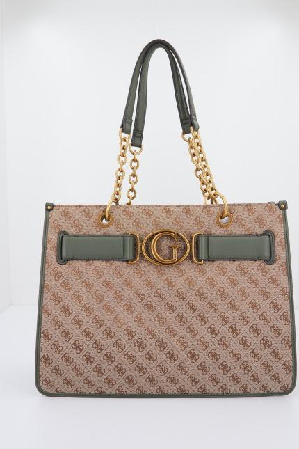 GUESS AVIANA TOTE en color VERDE (1)