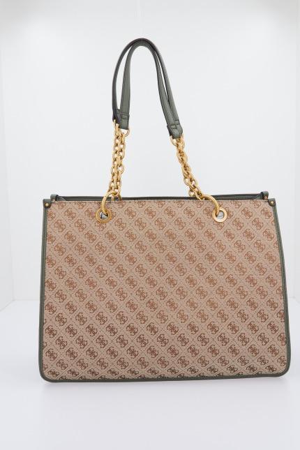 GUESS AVIANA TOTE en color VERDE (3)