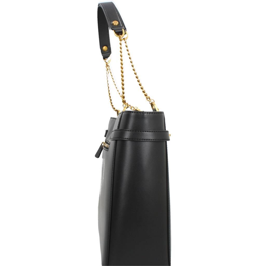 GUESS ZADIE GIRLFRIEND TOTE en color NEGRO (4)