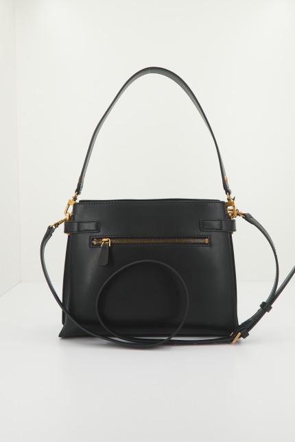 GUESS ZADIE SHOULDER BAG en color NEGRO (3)