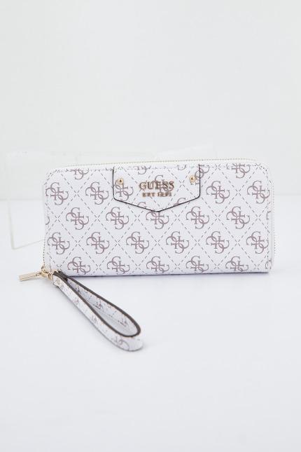 GUESS SWESG ECO BRENTON ZIP en color BLANCO (1)