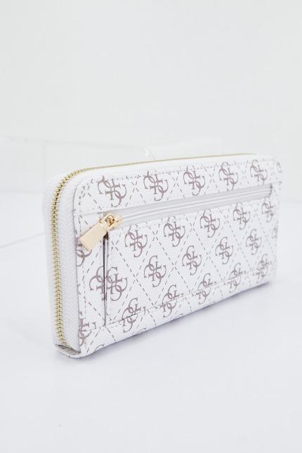 GUESS SWESG ECO BRENTON ZIP en color BLANCO (2)
