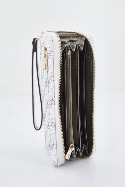 GUESS SWESG ECO BRENTON ZIP en color BLANCO (3)
