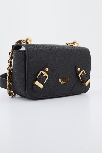 GUESS HWBA DIDI MINI CROSSBODY FL en color NEGRO (2)