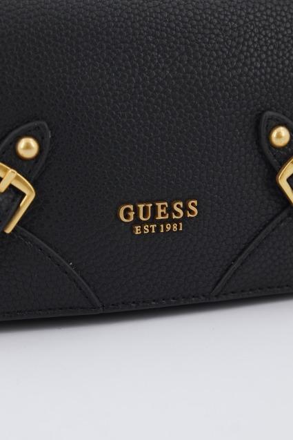 GUESS HWBA DIDI MINI CROSSBODY FL en color NEGRO (4)