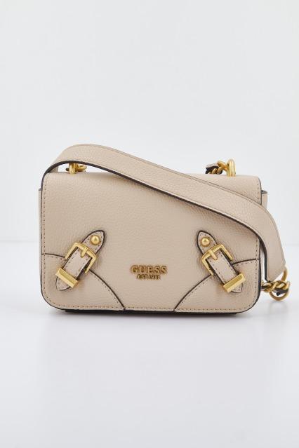 GUESS HWBA DIDI MINI CROSSBODY FL en color BEIS (1)