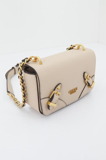 GUESS HWBA DIDI MINI CROSSBODY FL en color BEIS (3)
