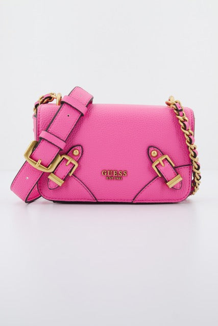 GUESS HWBA DIDI MINI CROSSBODY FL en color ROSA (2)