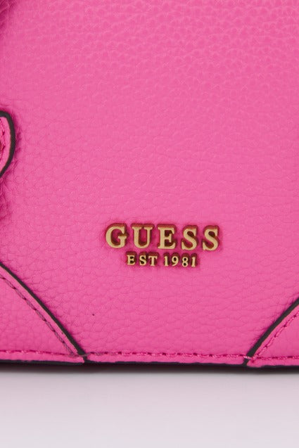 GUESS HWBA DIDI MINI CROSSBODY FL en color ROSA (4)