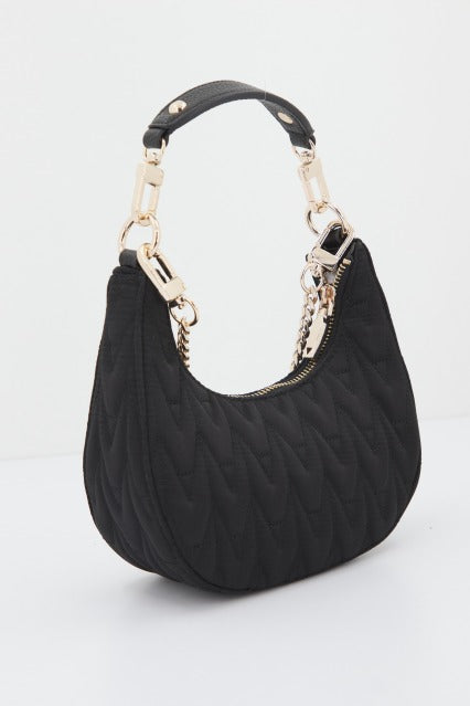 GUESS HWEG GOLDEN ROCK MINI HOBO en color NEGRO (1)