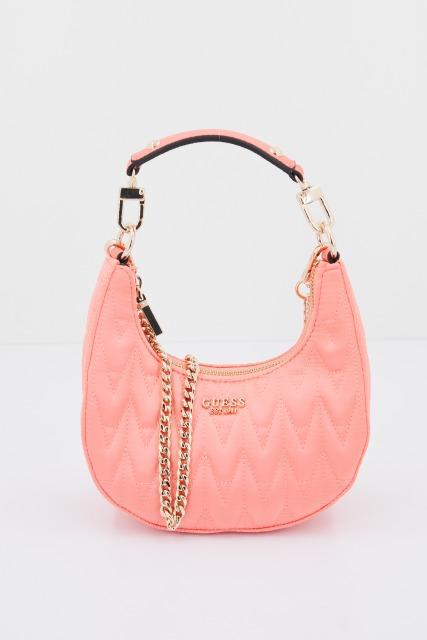 GUESS HWEG GOLDEN ROCK MINI HOBO en color NARANJA (1)