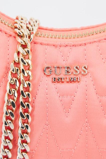 GUESS HWEG GOLDEN ROCK MINI HOBO en color NARANJA (4)