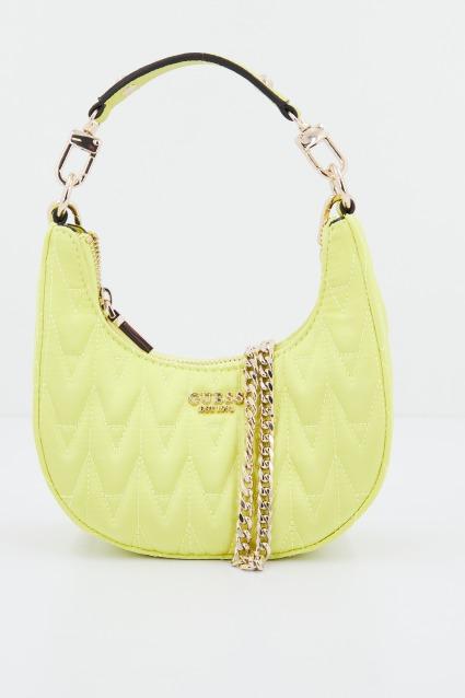 GUESS HWEG GOLDEN ROCK MINI HOBO en color AMARILLO (1)