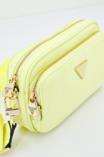 GUESS ECO GEMA CROSSBODY en color AMARILLO (3)