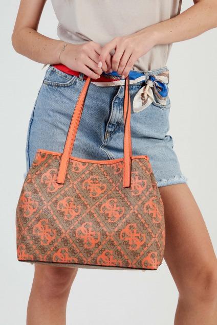 GUESS VIKKY TOTE en color NARANJA (5)