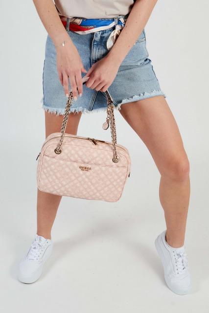 GUESS ABEY TOP ZIP en color ROSA (5)
