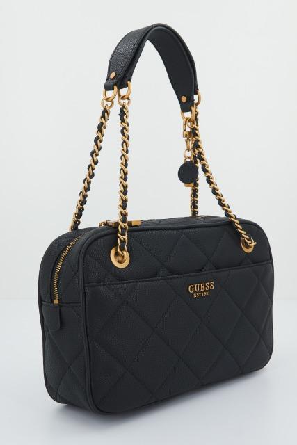 GUESS ABEY TOP ZIP en color NEGRO (2)